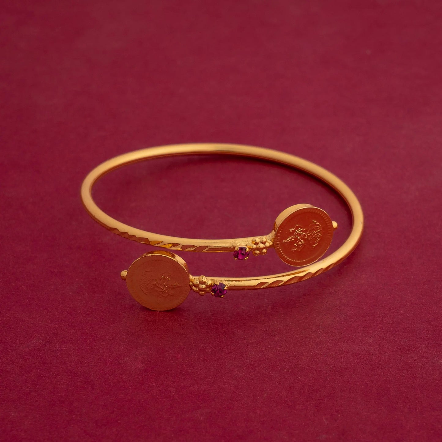 COIN ADJ BANGLE B71 NAYAGOLD MERAGOLD