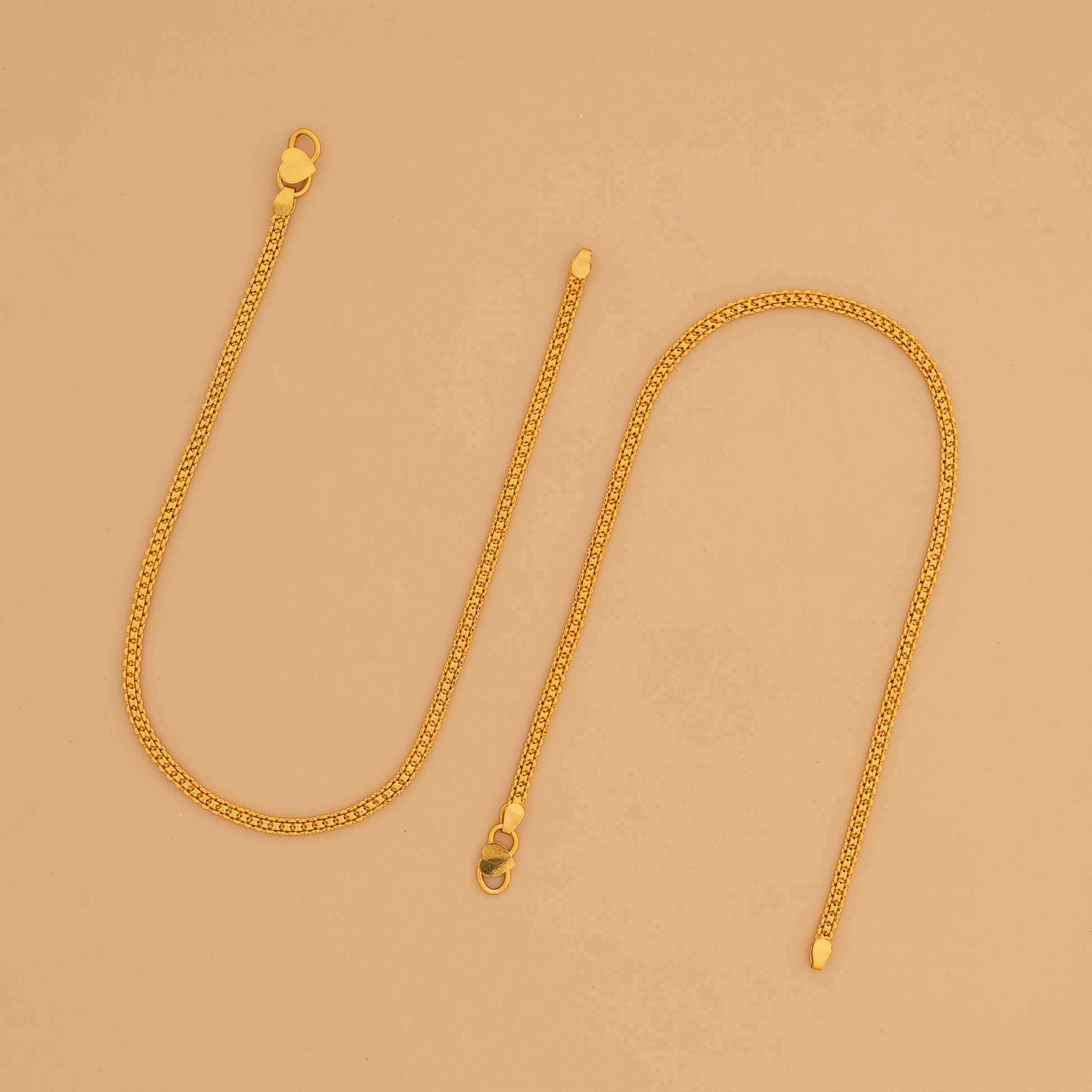 gold plated anklet