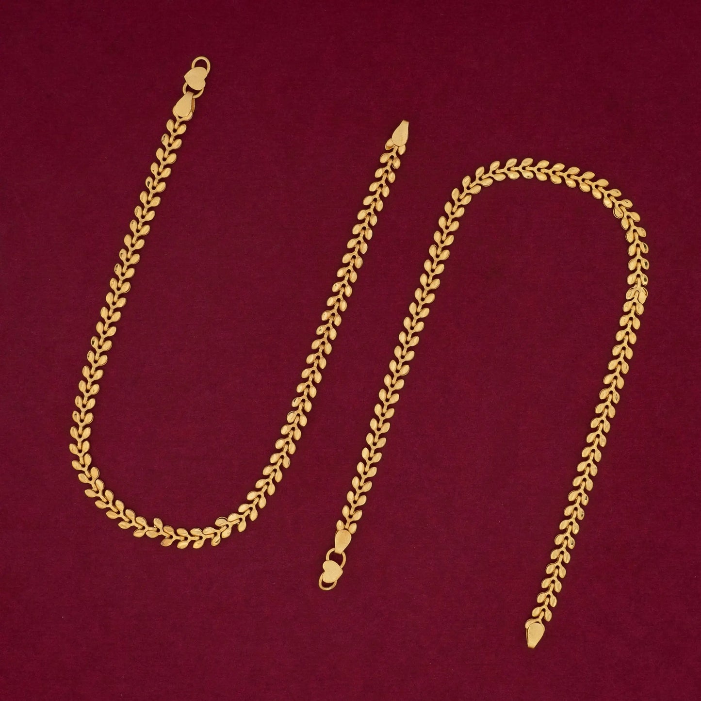 gold plated anklet