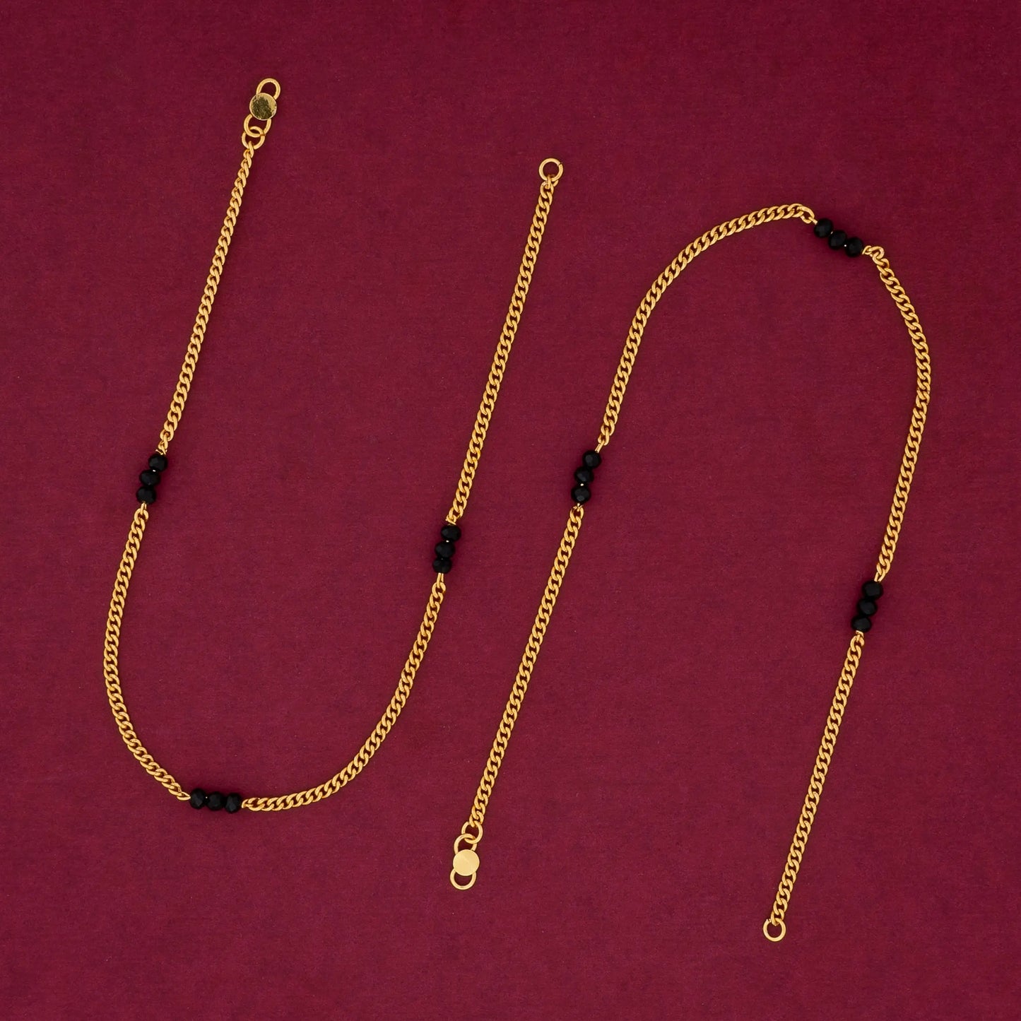 gold plated anklet