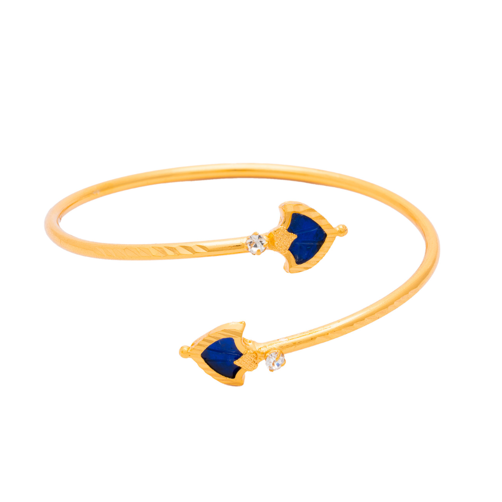 gold plated palakka bangles