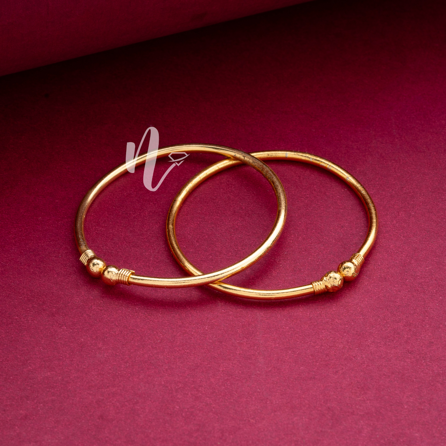 gold plated bangles kids