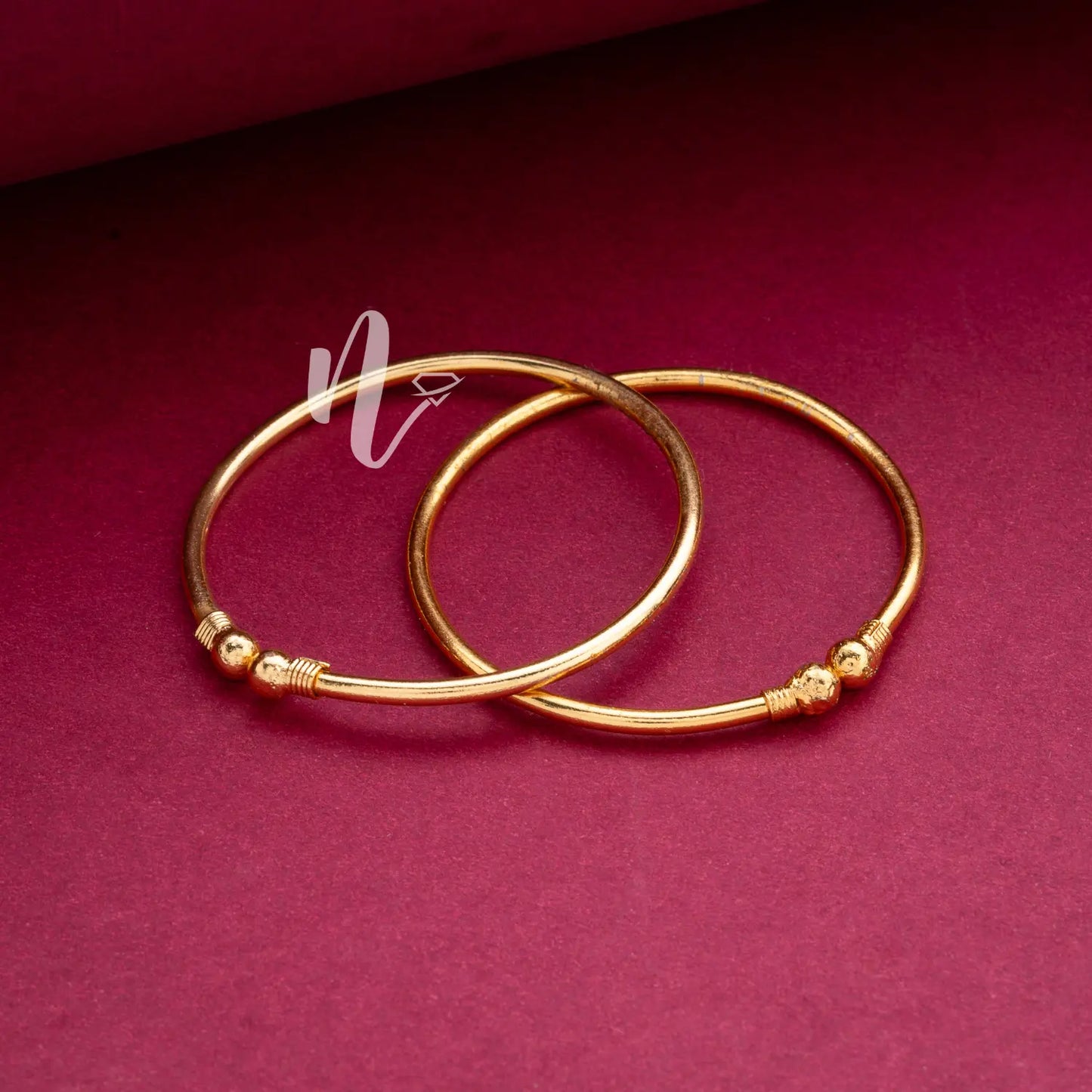 gold plated bangles kids