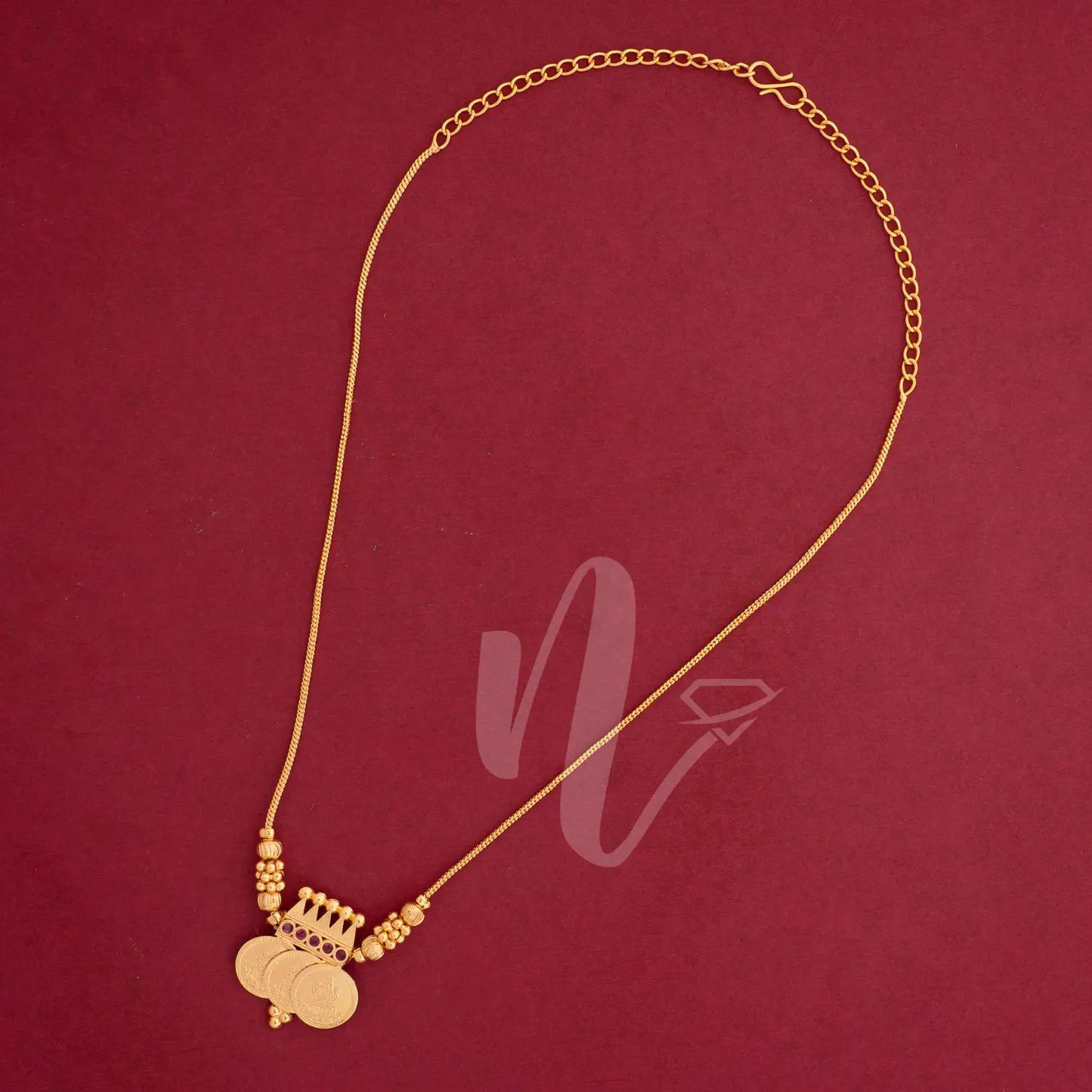 gold plated chain pendant