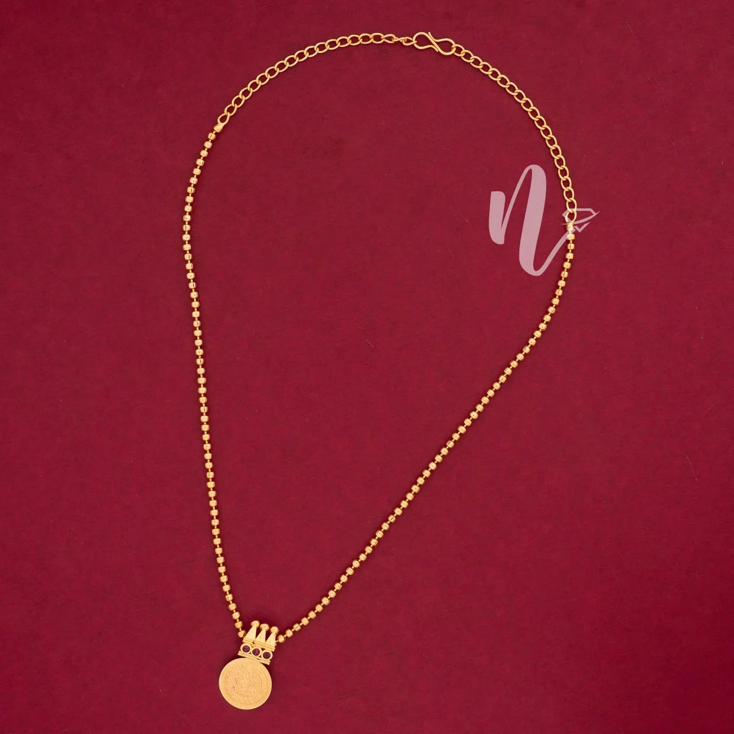 ADJUSTABLE BANGLE PALAKKA STONE CP 147 NAYAGOLD MERAGOLD