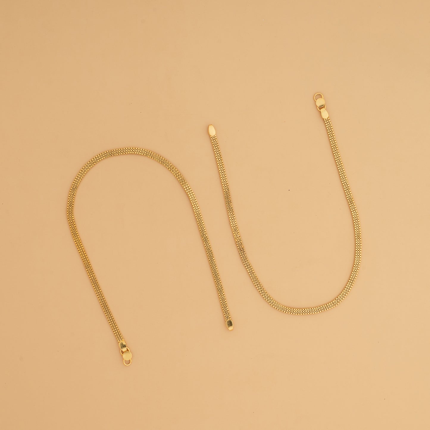 gold plated anklet