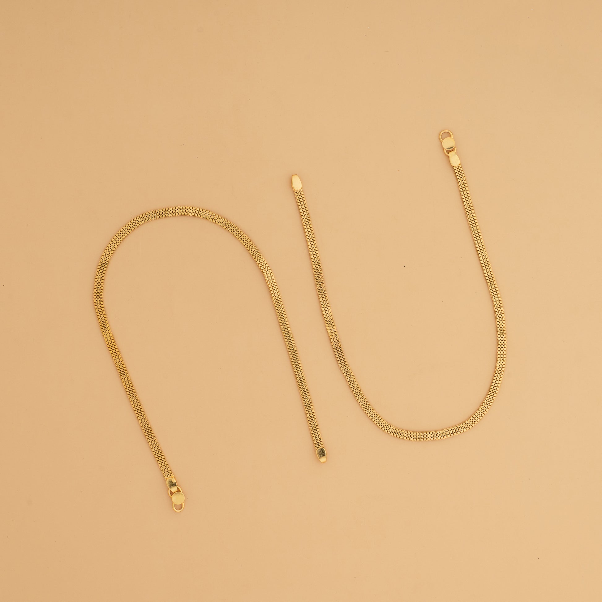 gold plated anklet