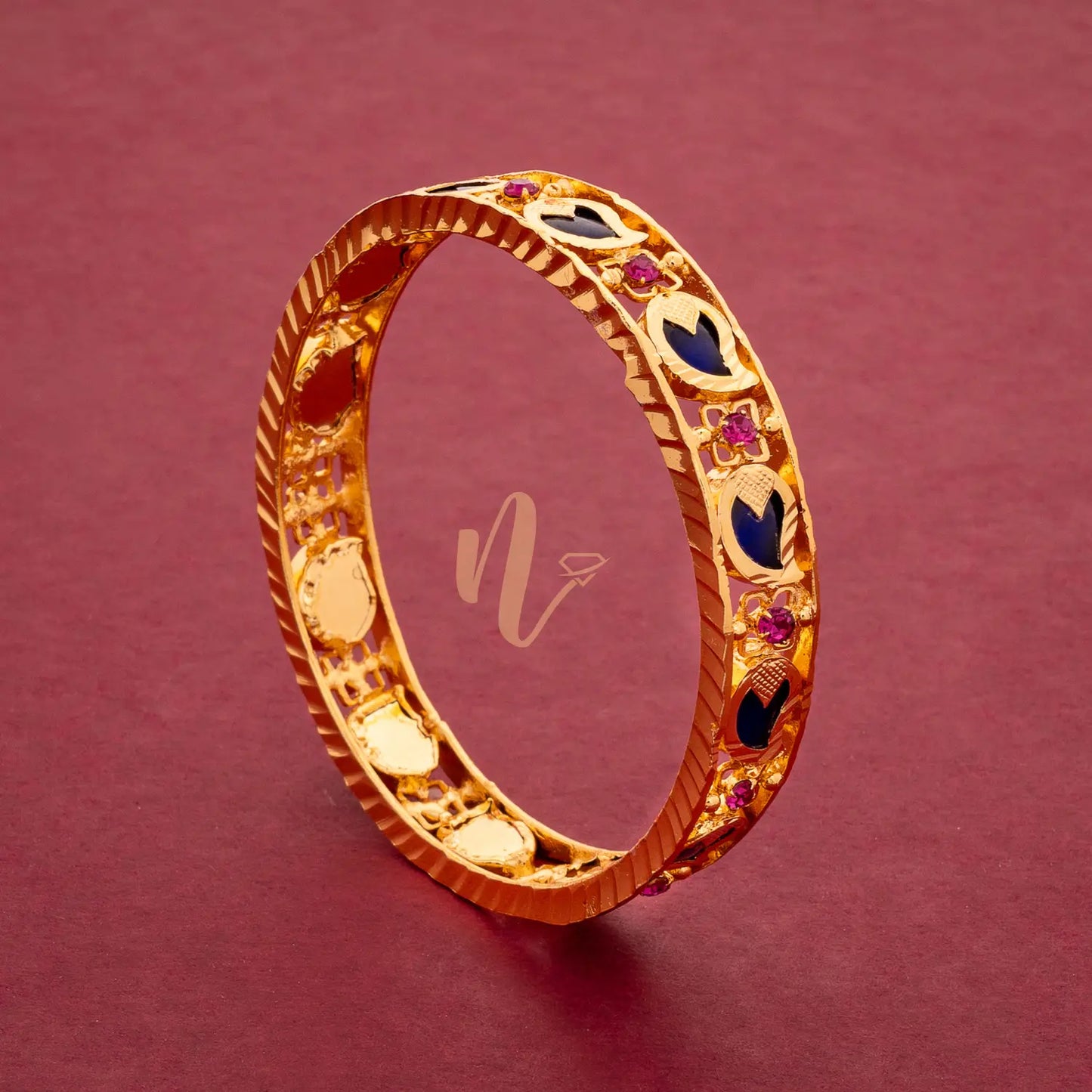 gold plated bangale