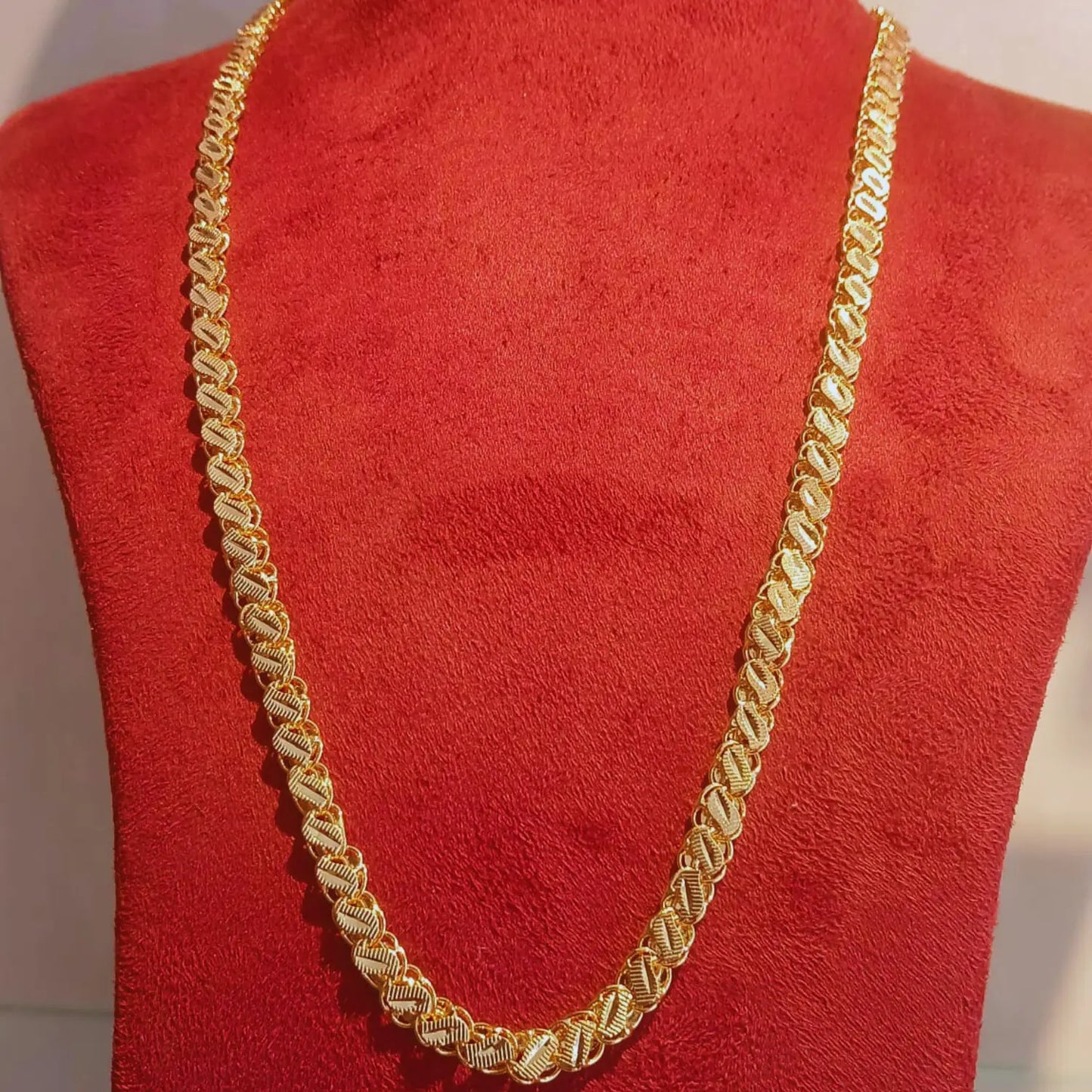 GOLD PLATED KERALA S MODEL CHAIN
