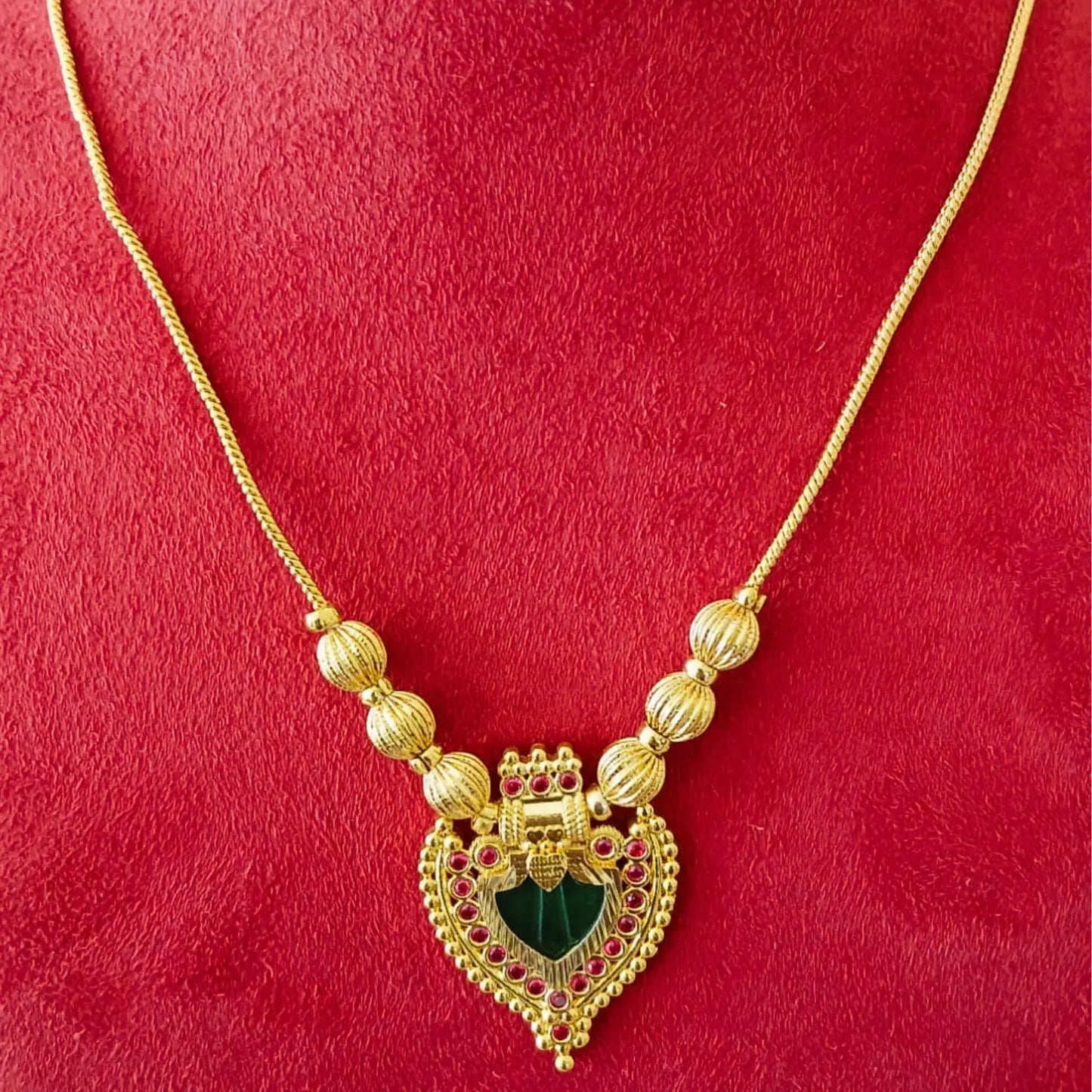 GOLD PLATED PALAKKA ULLIBALL CHAINPENDENT