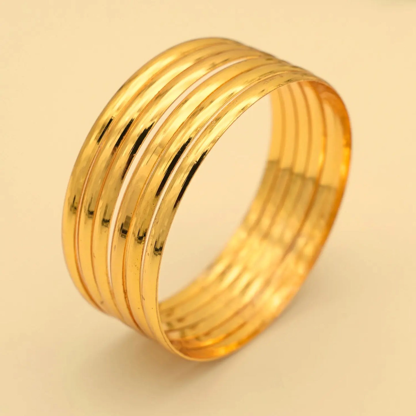 GOLD PLATED PLAIN BANGLE