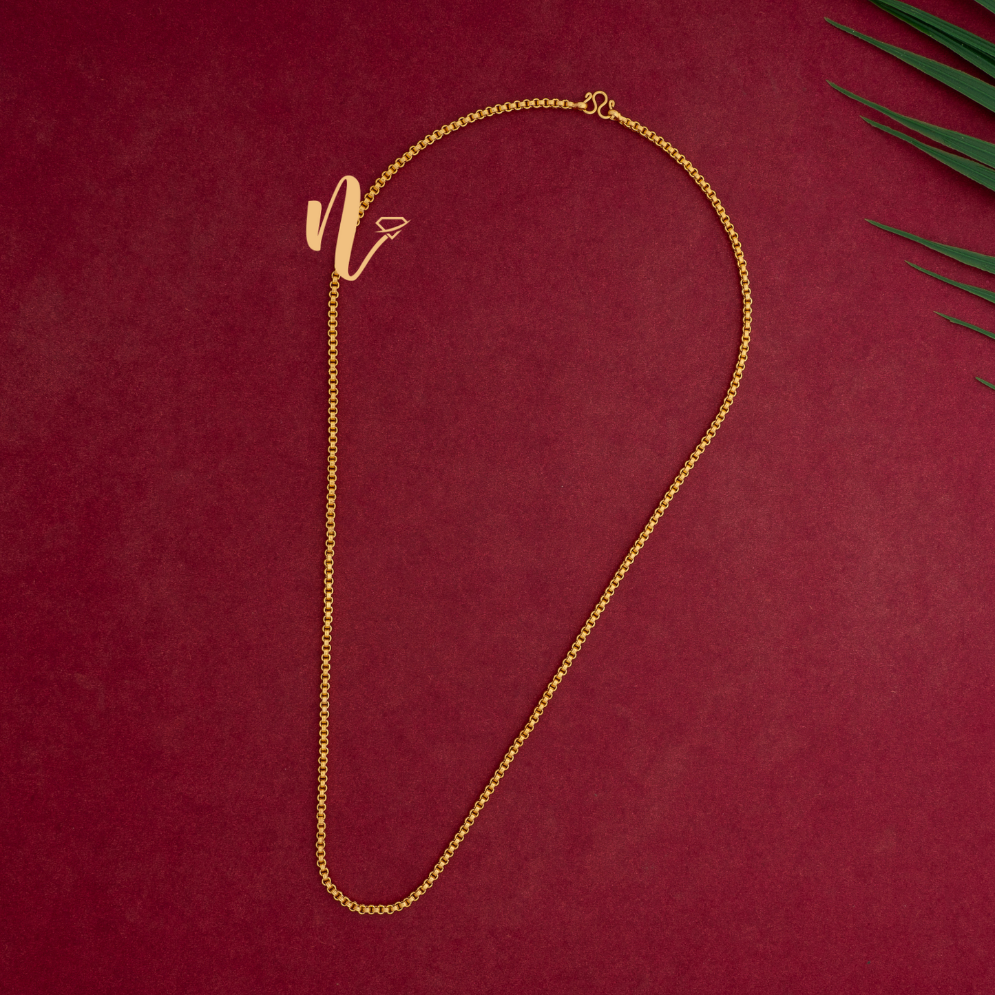 KERALA TRADITIONAL GOLD PLATED DAILY WEAR SAVITHAM CHAIN