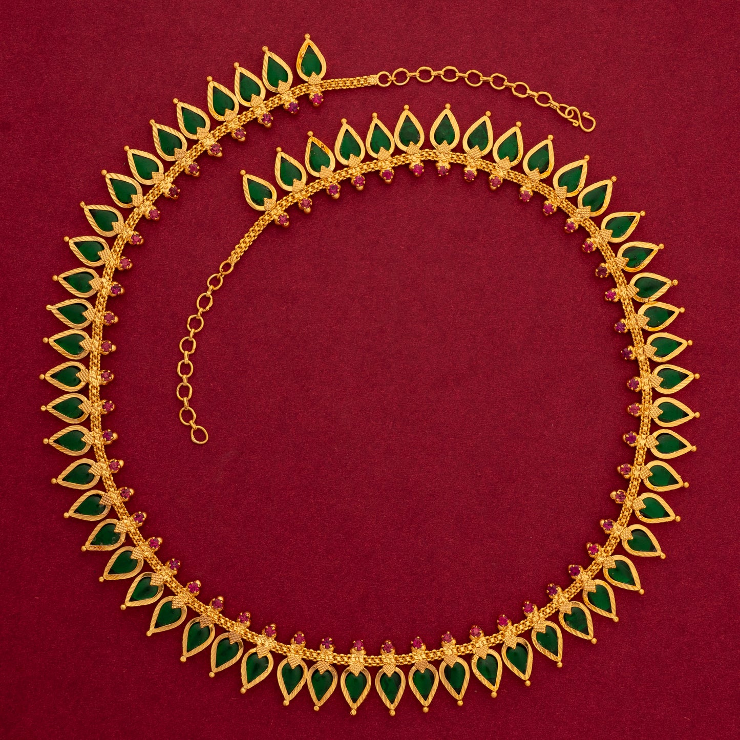 HAARAM 60 PETELS GOPI (TILAK) DESIGN GREEN H11G