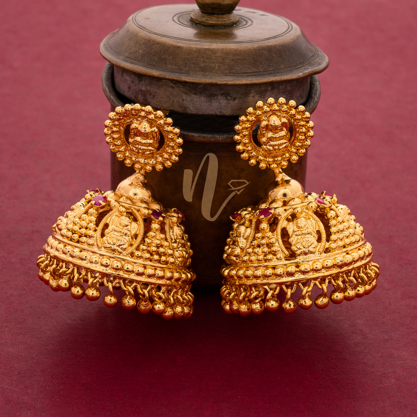 GOLD PLATED JHUMUKA