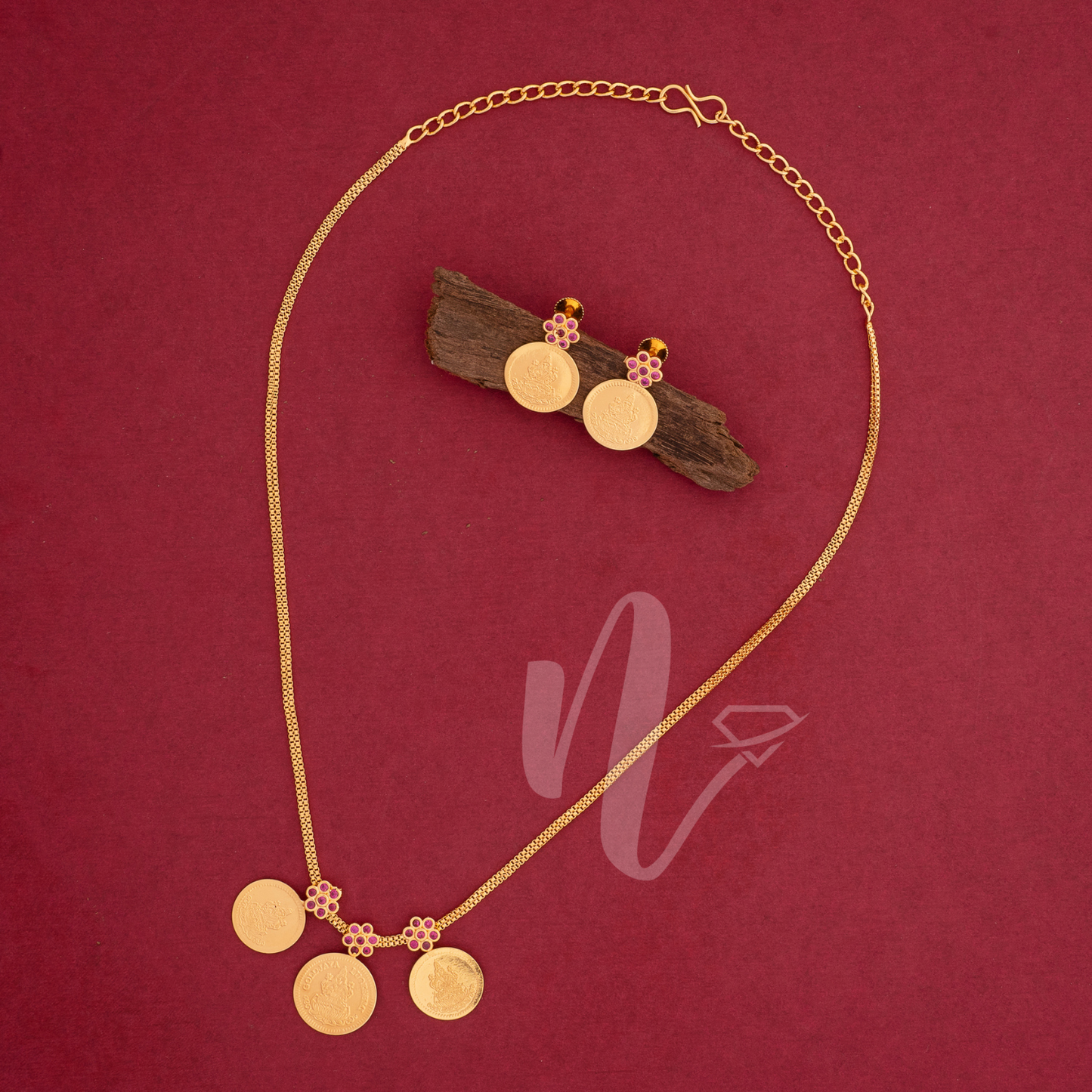 gold plated necklace