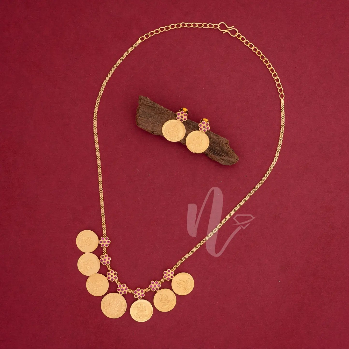 gold plated necklace