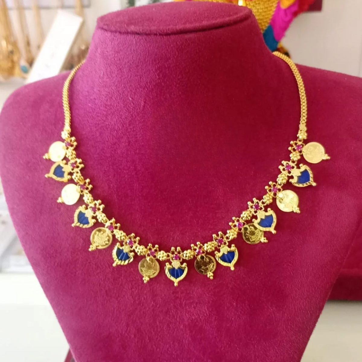 KERALA MODEL COIN PALAKKA NECKLACE