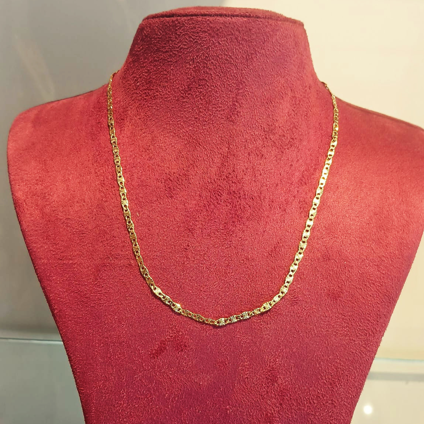KERALA TRADITONAL GOLD PLATED 6 PIDI CHAIN