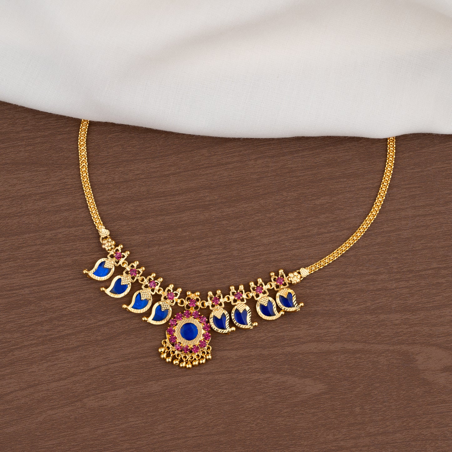 Mango mala four petels blue