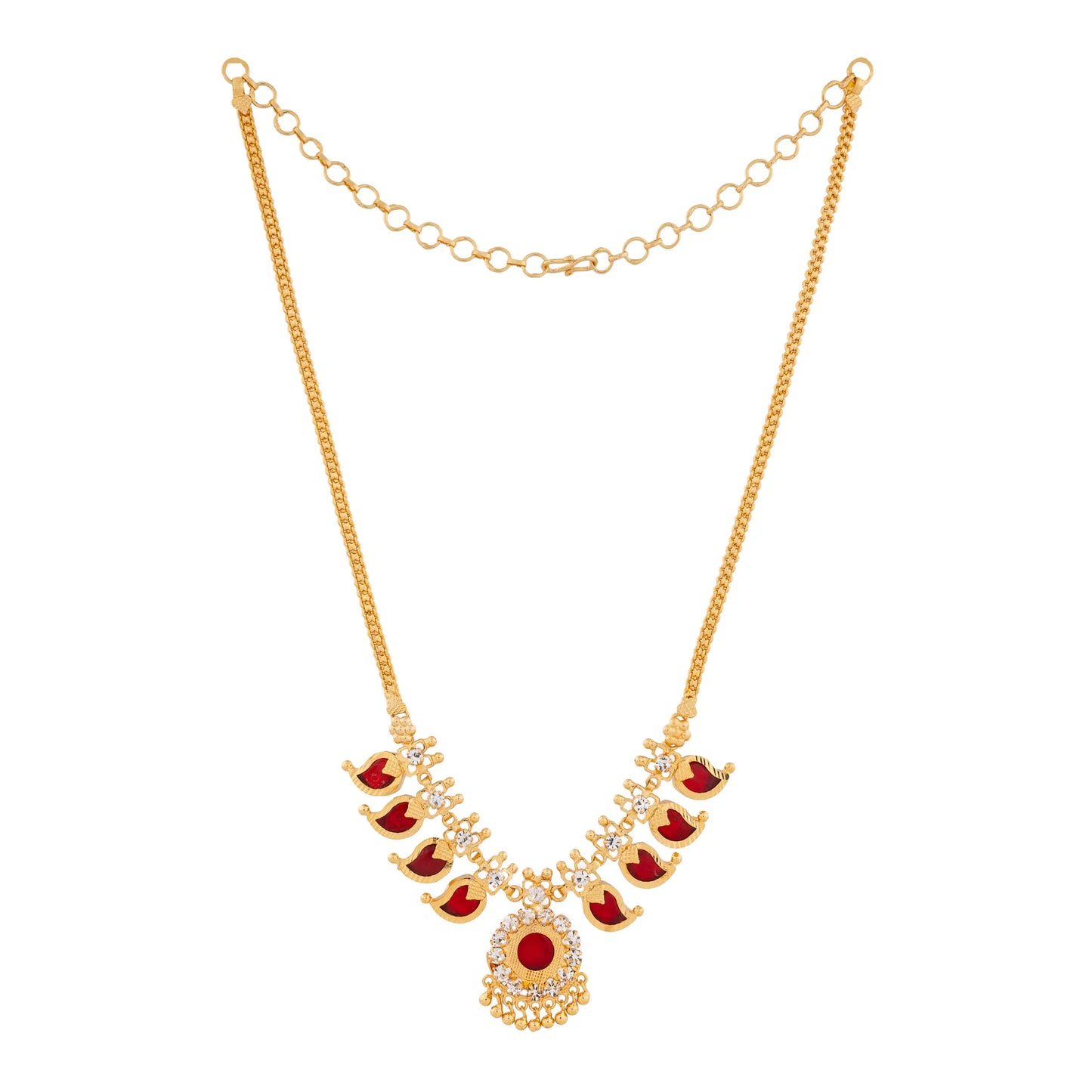 MANGO NECKLACE MNG04R NAYAGOLD MERAGOLD