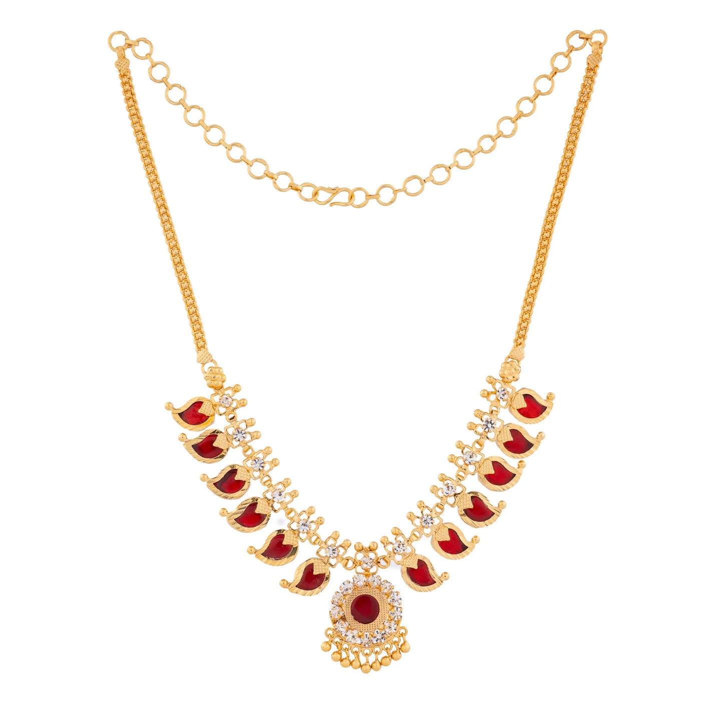 MANGO NECKLACE MNG06R NAYAGOLD MERAGOLD