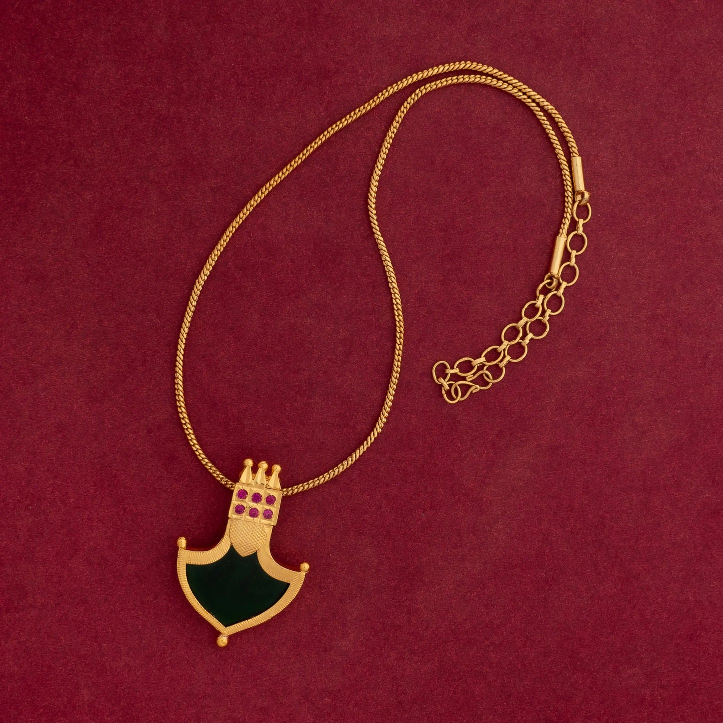 PALAKKA CHAIN PENDANT CP70 NAYAGOLD MERAGOLD