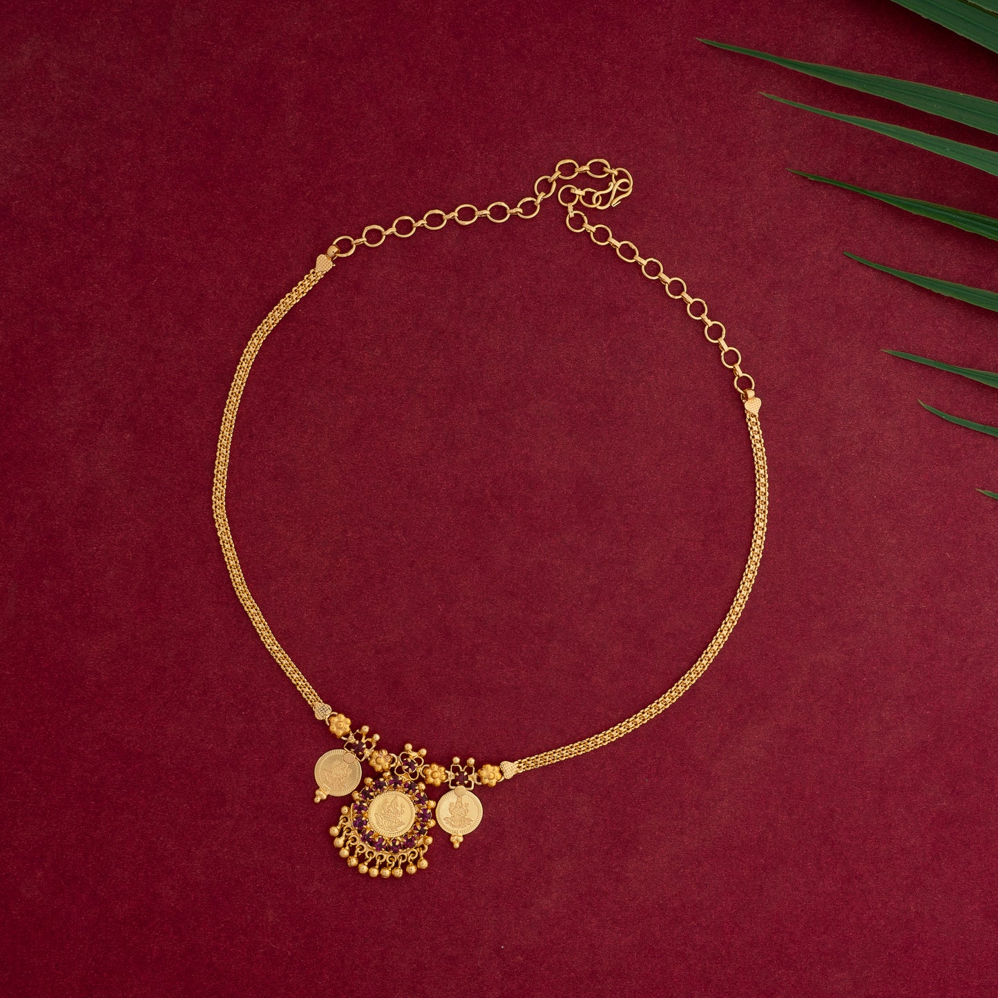gold plated necklace
