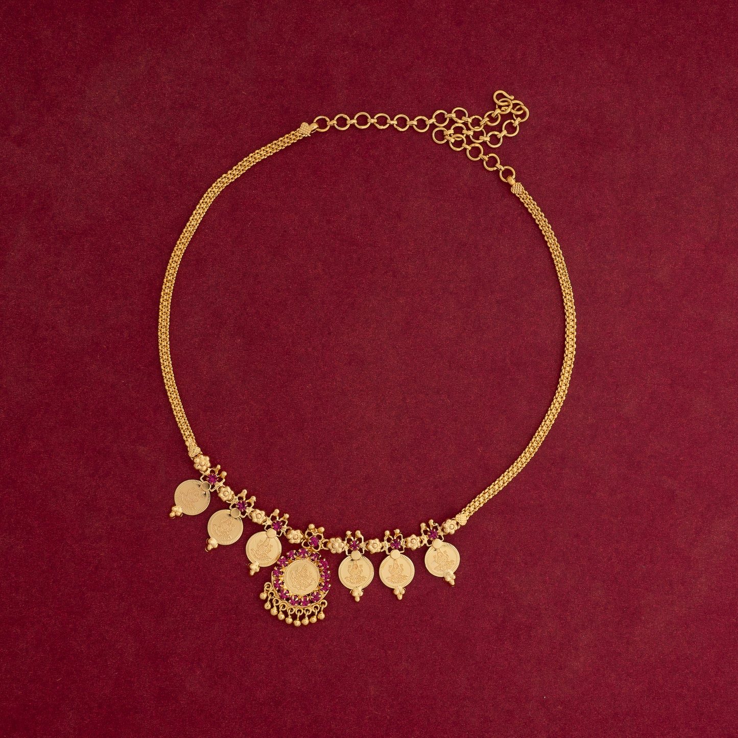 gold plated necklace