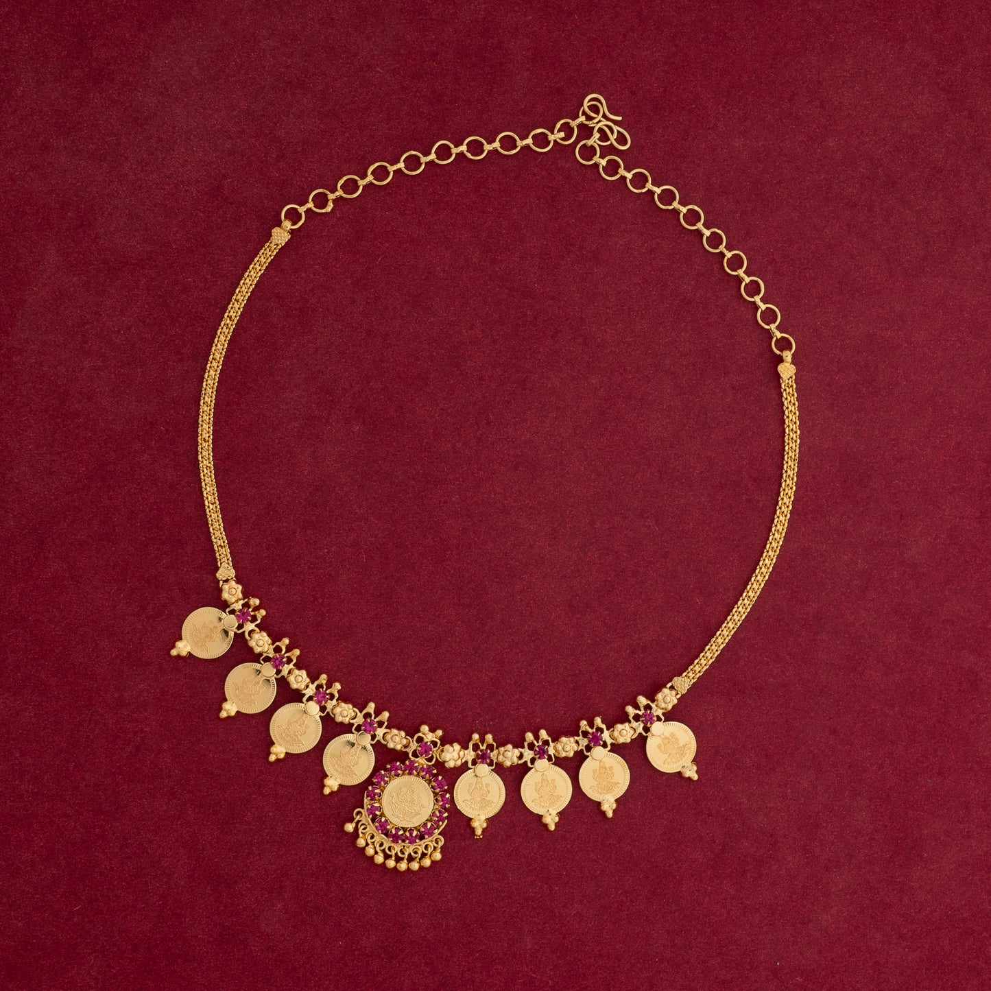 gold plated necklace