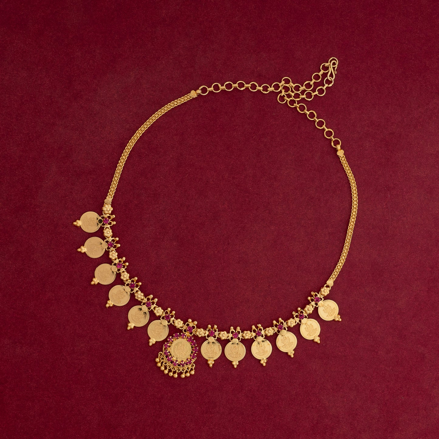 gold plated necklace