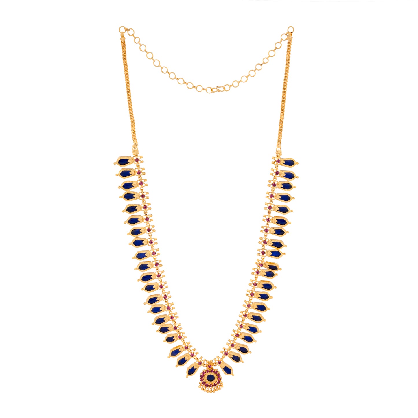 NAGAPADOM MALA 20 PETELS BLUE