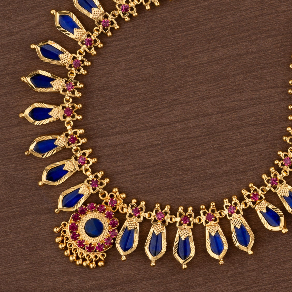 nagapadam gold plated necklace