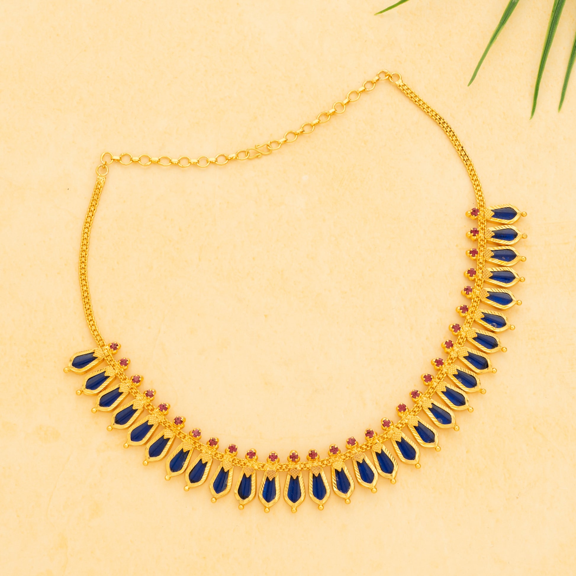 gold plated necklace