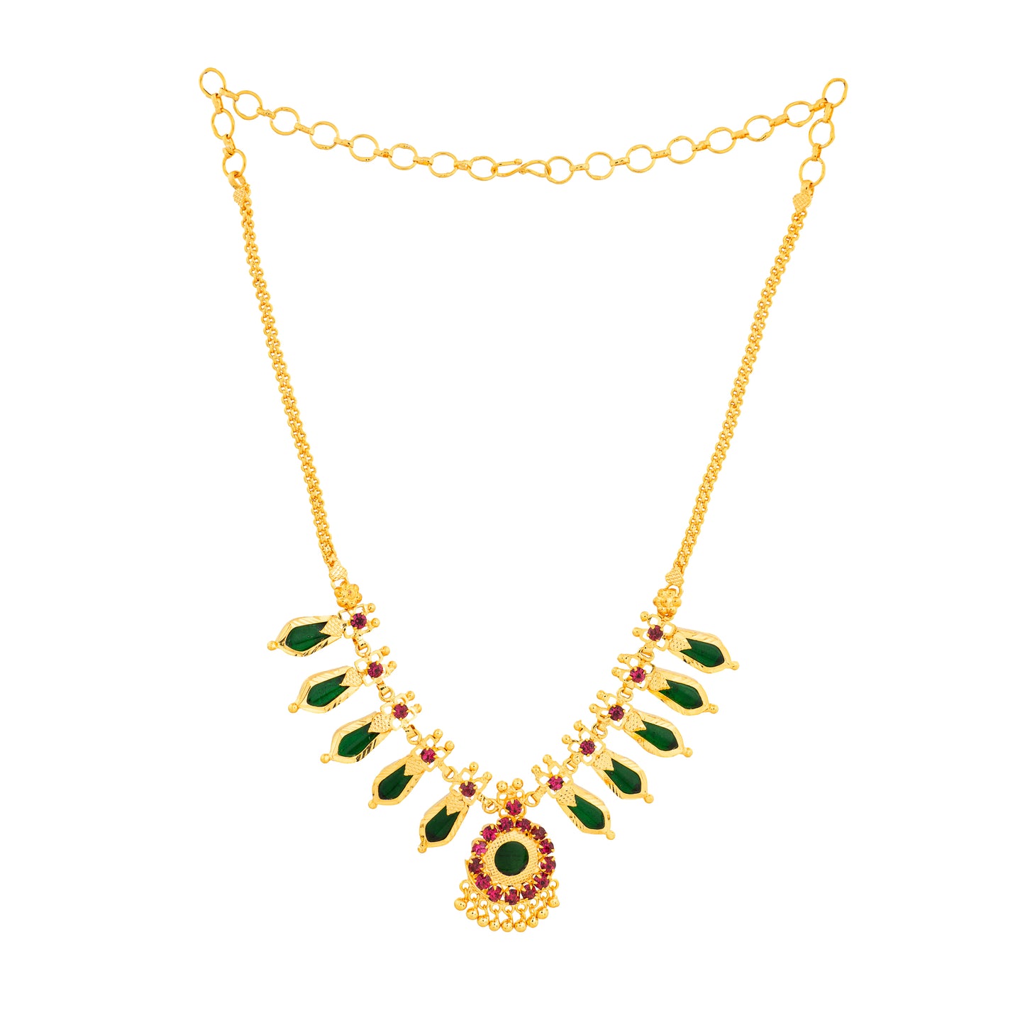 Nagapadam five petels green color