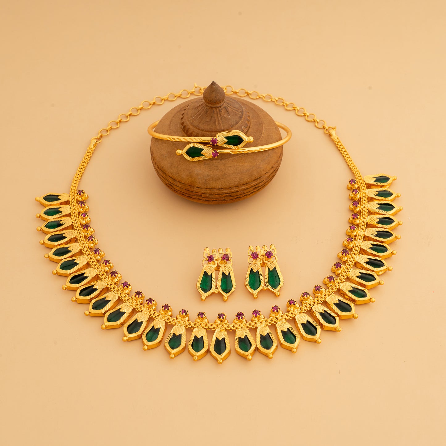 NAGAPADAM JEWEL SET JS02