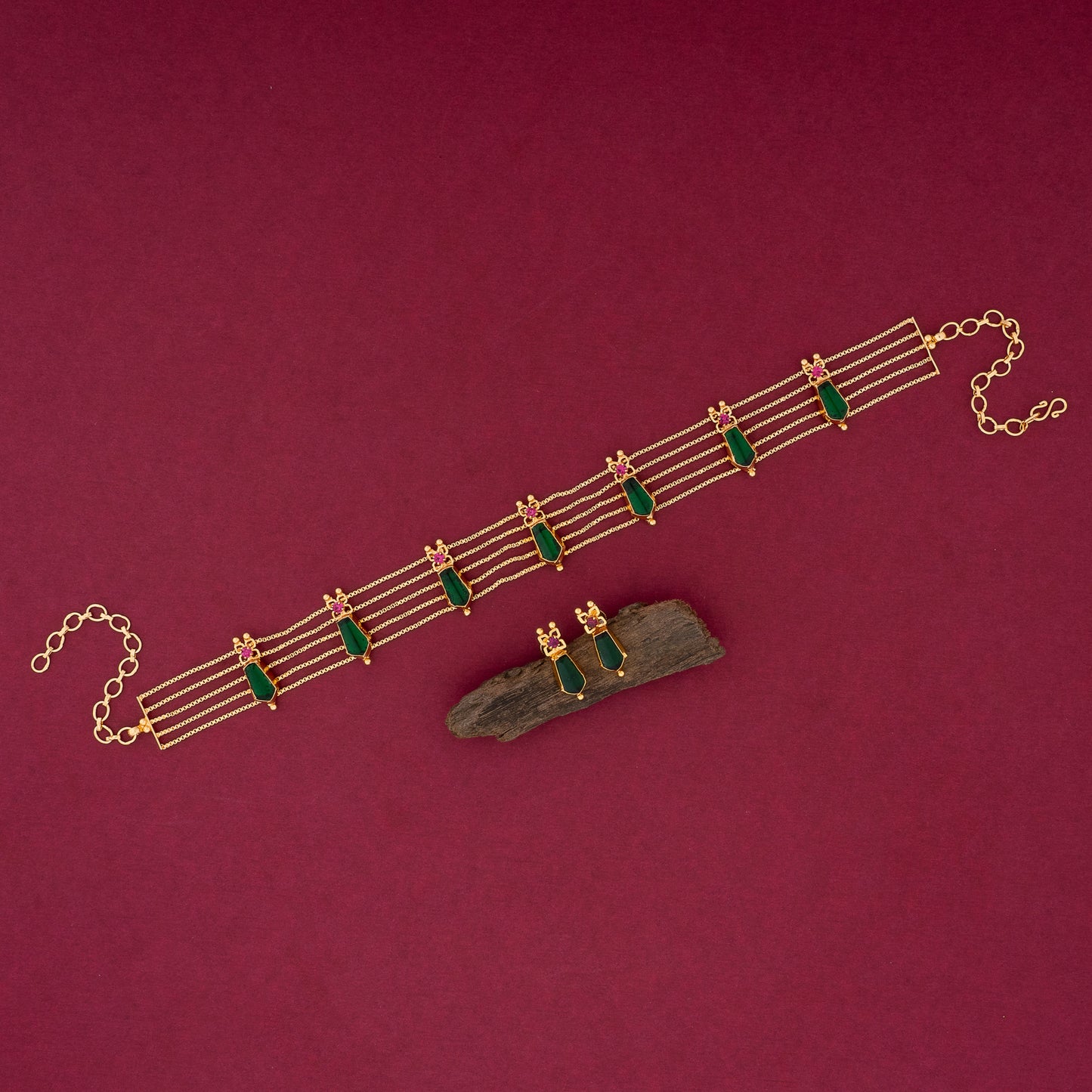 gold plated necklace