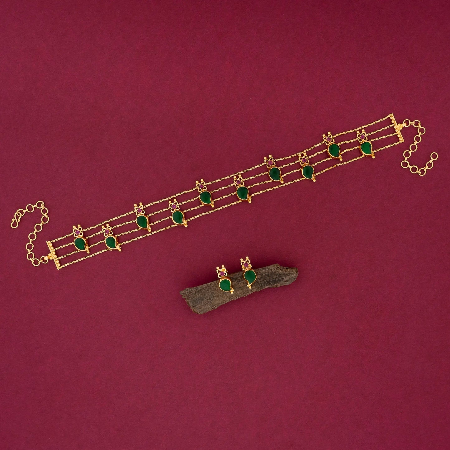 gold plated necklace