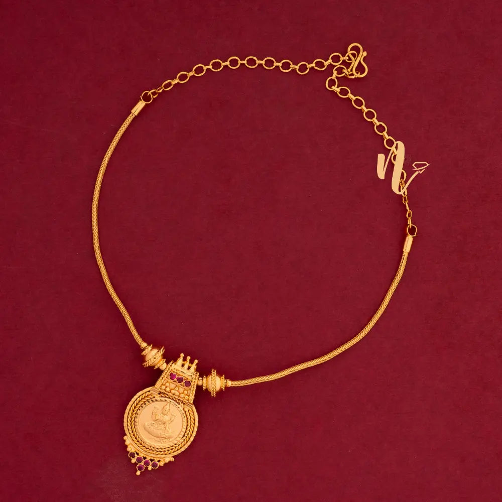 gold plated necklace