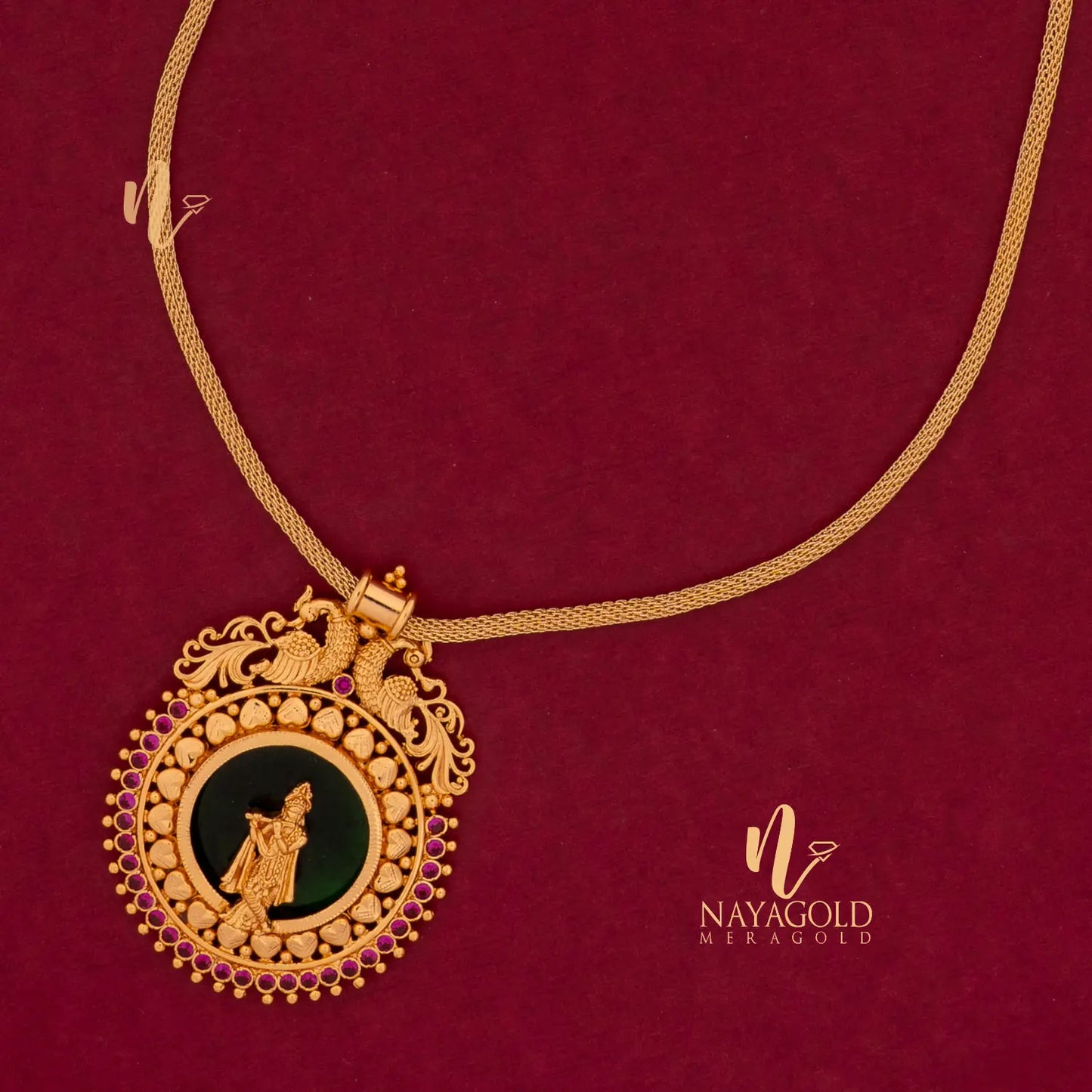 CHAIN PENDENT CP176 NAYAGOLD MERAGOLD