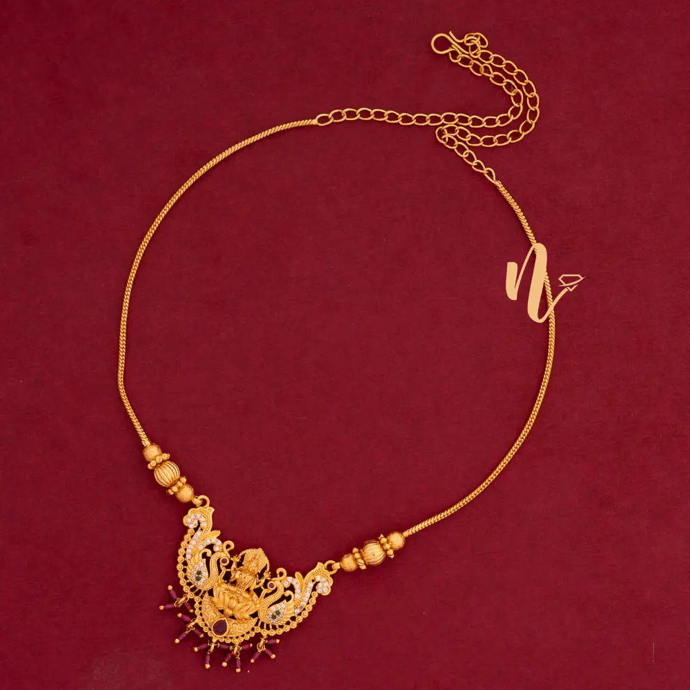 gold plated necklace