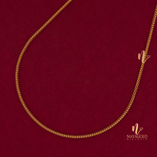 gold plated chain kerala model