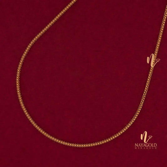 gold plated chain kerala model
