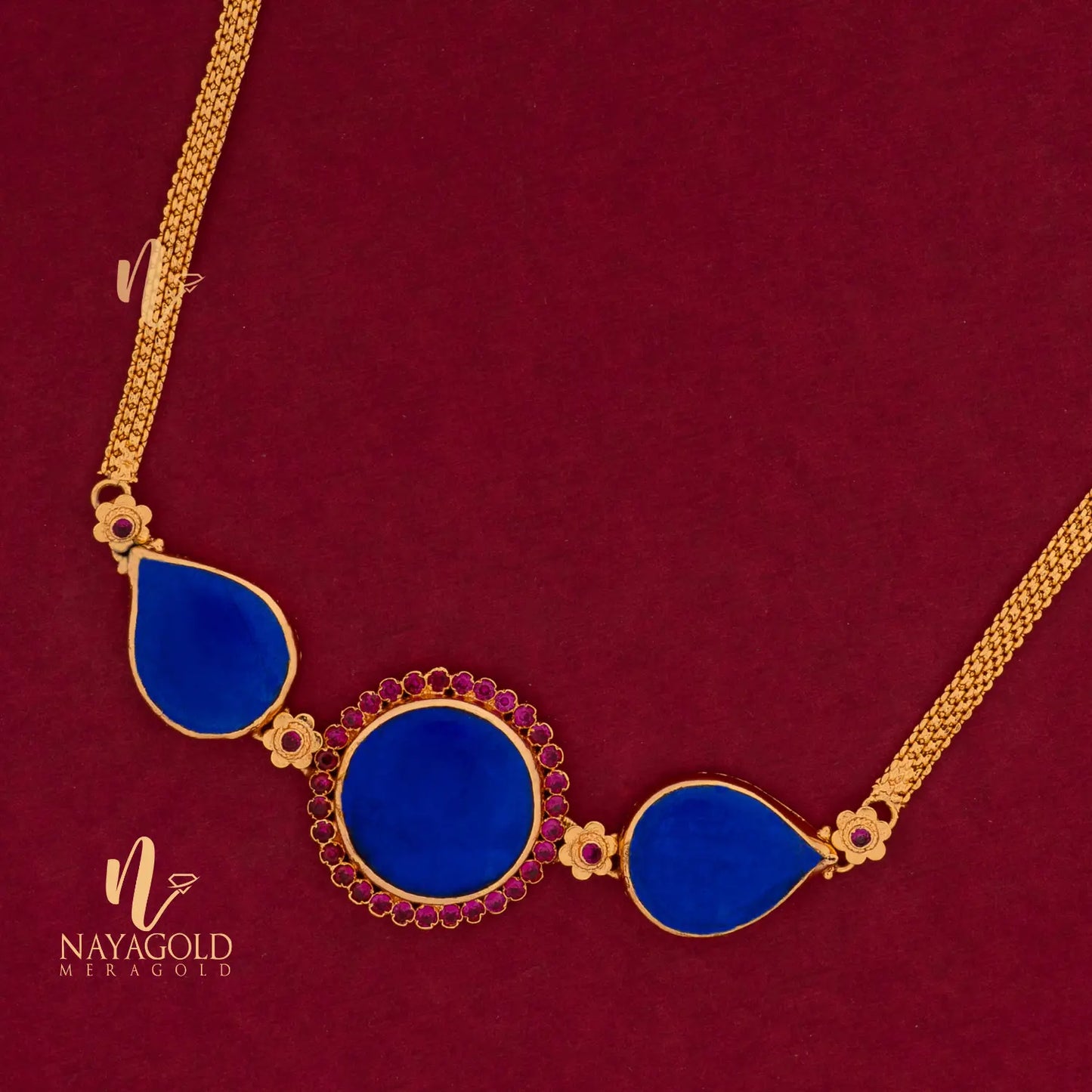 gopi chocker blue