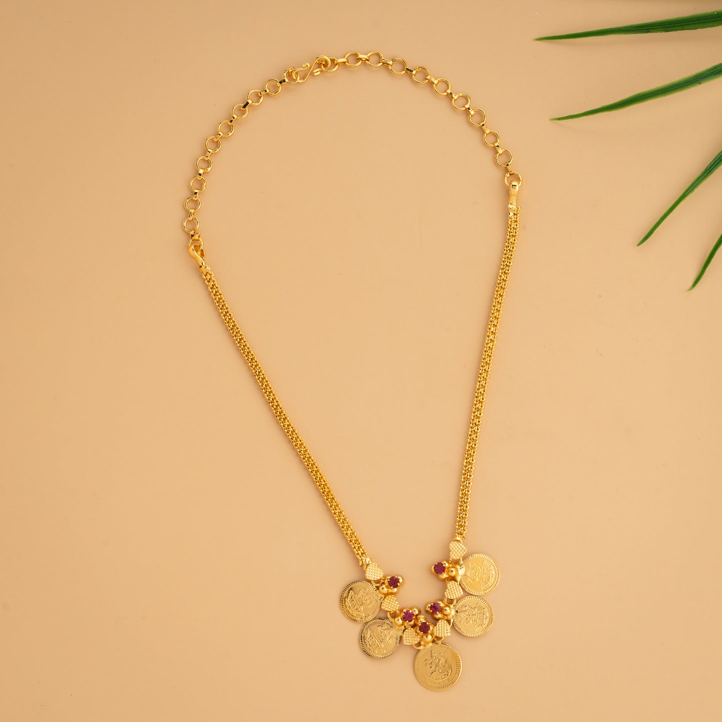 gold plated necklace