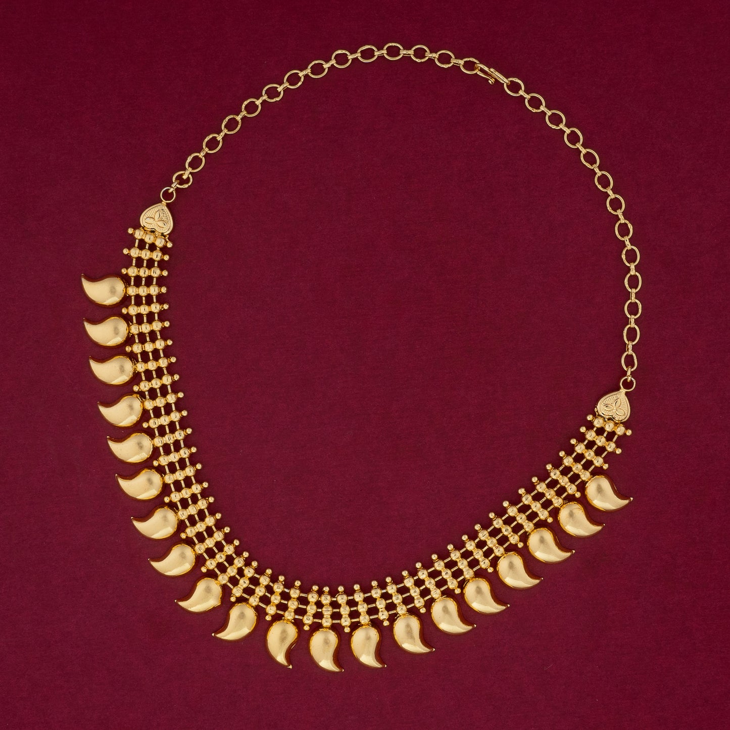 gold plated necklace