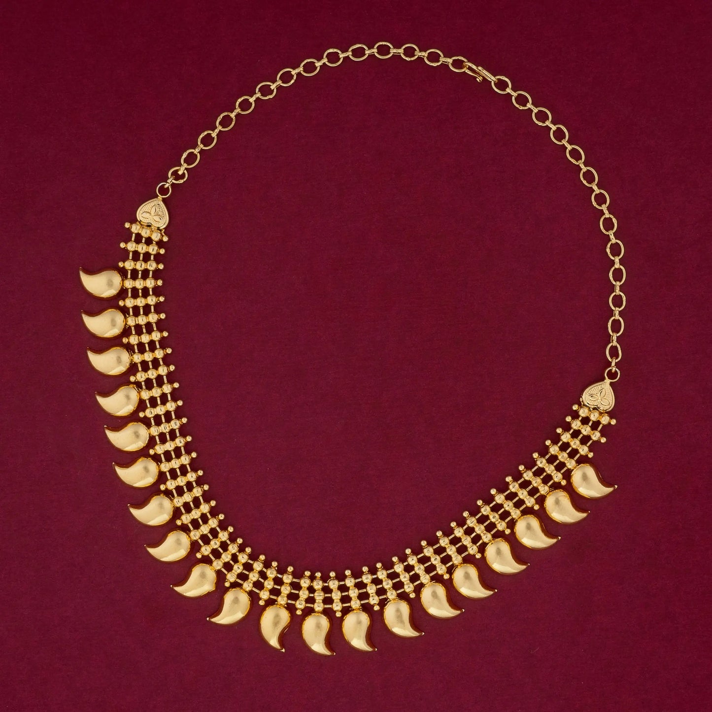 gold plated necklace