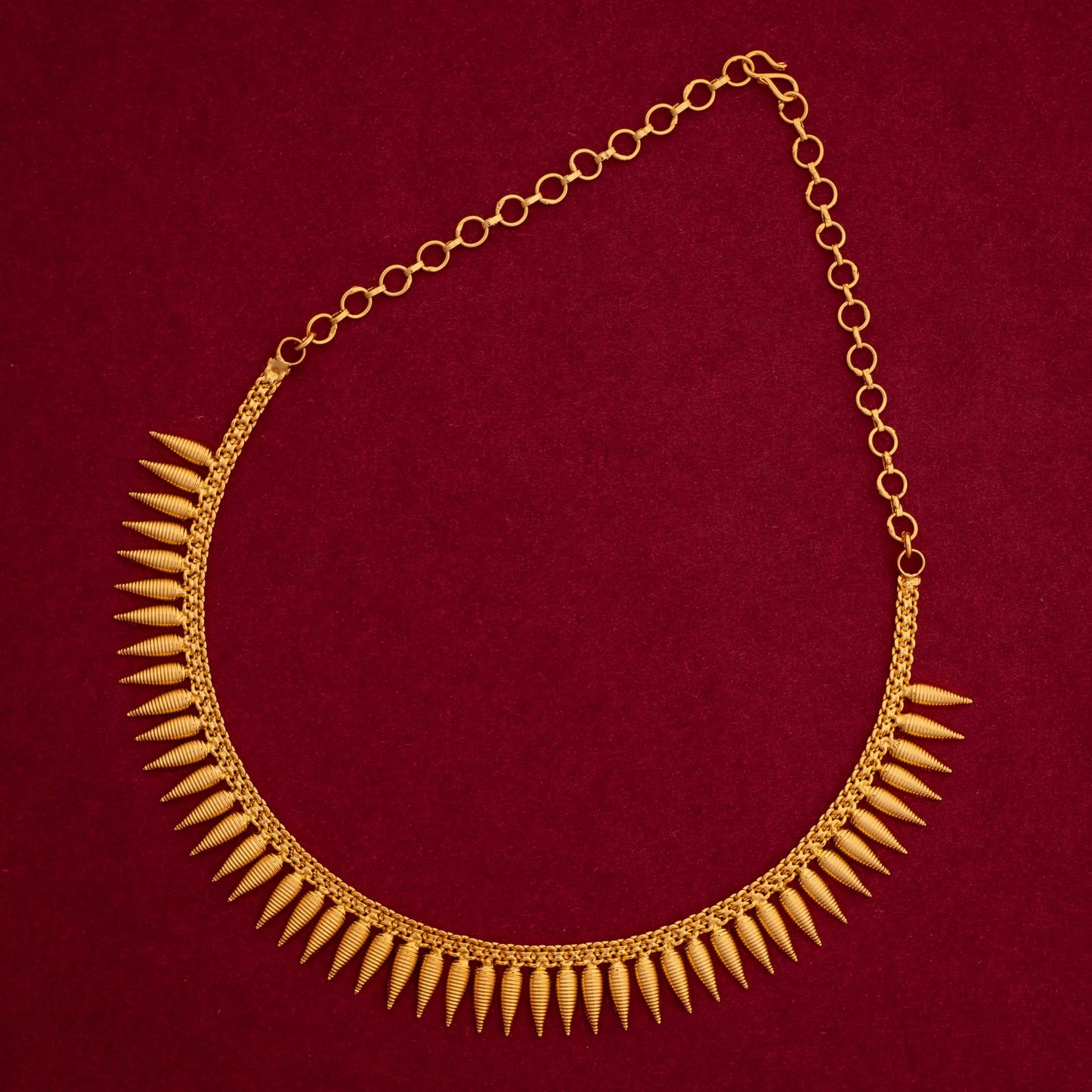 gold plated necklace