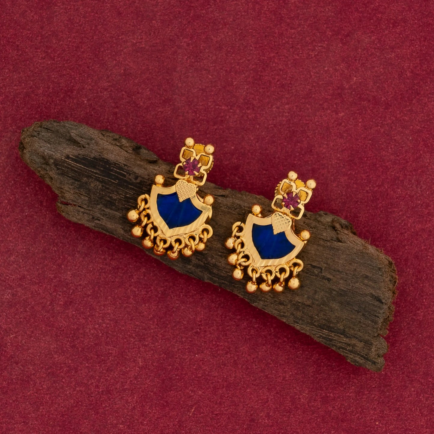 PALAKKA STUD SD02 BLUE NAYAGOLD MERAGOLD