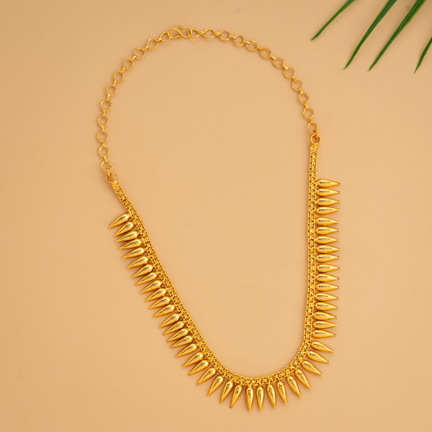 gold plated necklace