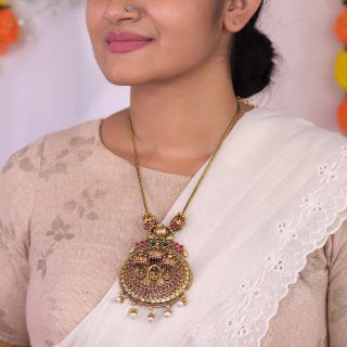 LEKSHMI ANTIQUE CHAIN PENDANT